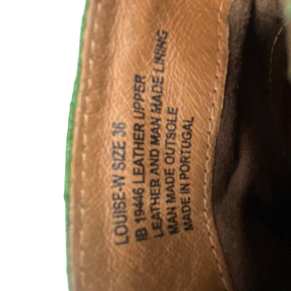 Miz Mooz Women’s Louise Green Leather Side Zip Ankle Boot Size 36 US 5.5/6 - Picture 11 of 11